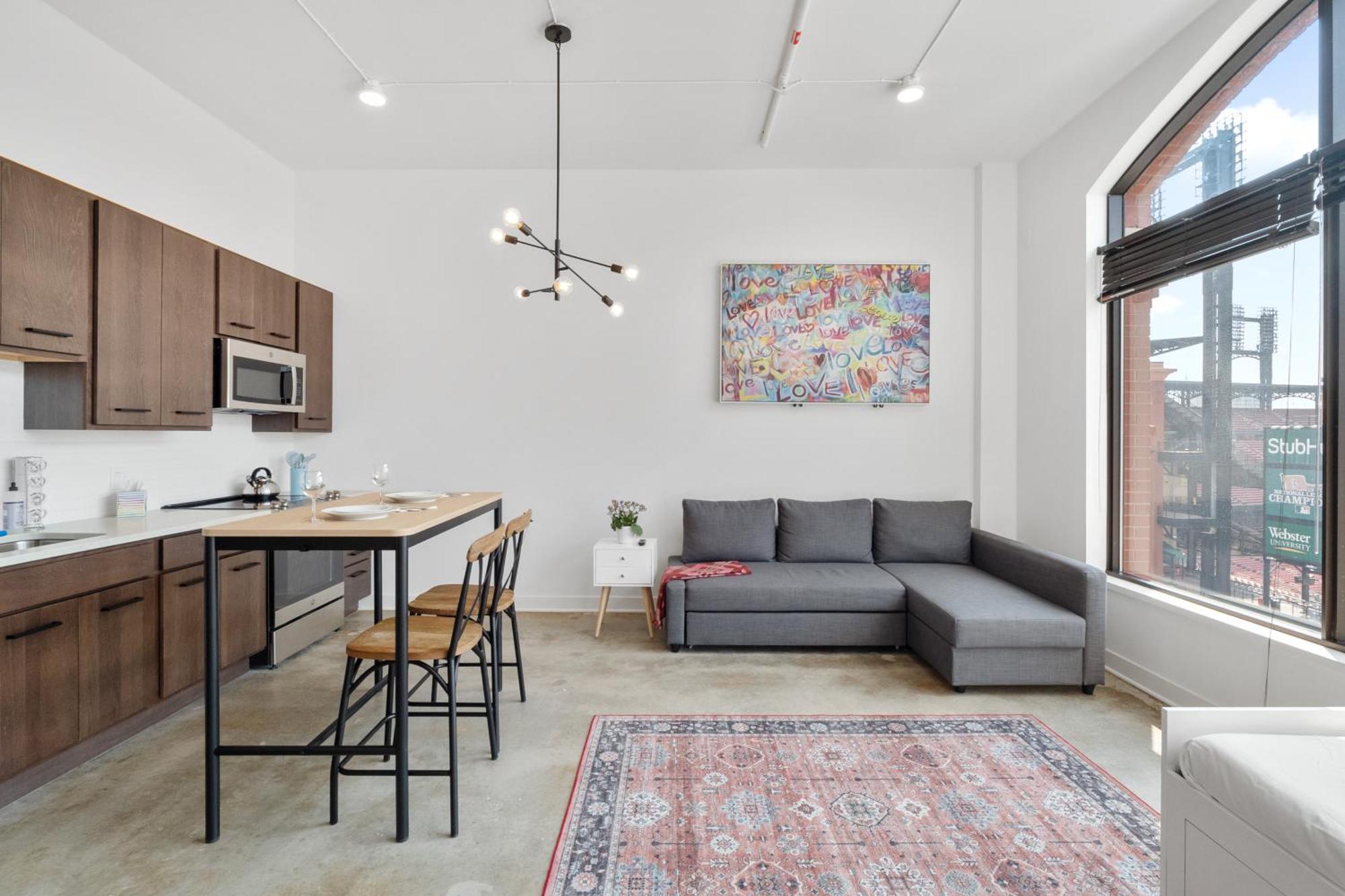 סנט לואיס Ballpark Luxury Loft Steps From Arch מראה חיצוני תמונה